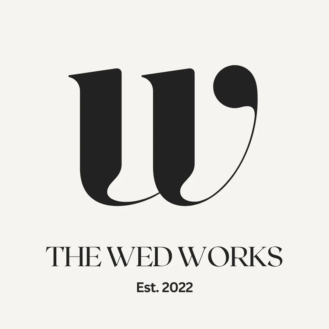 The Wed Works portfolio website, image 1