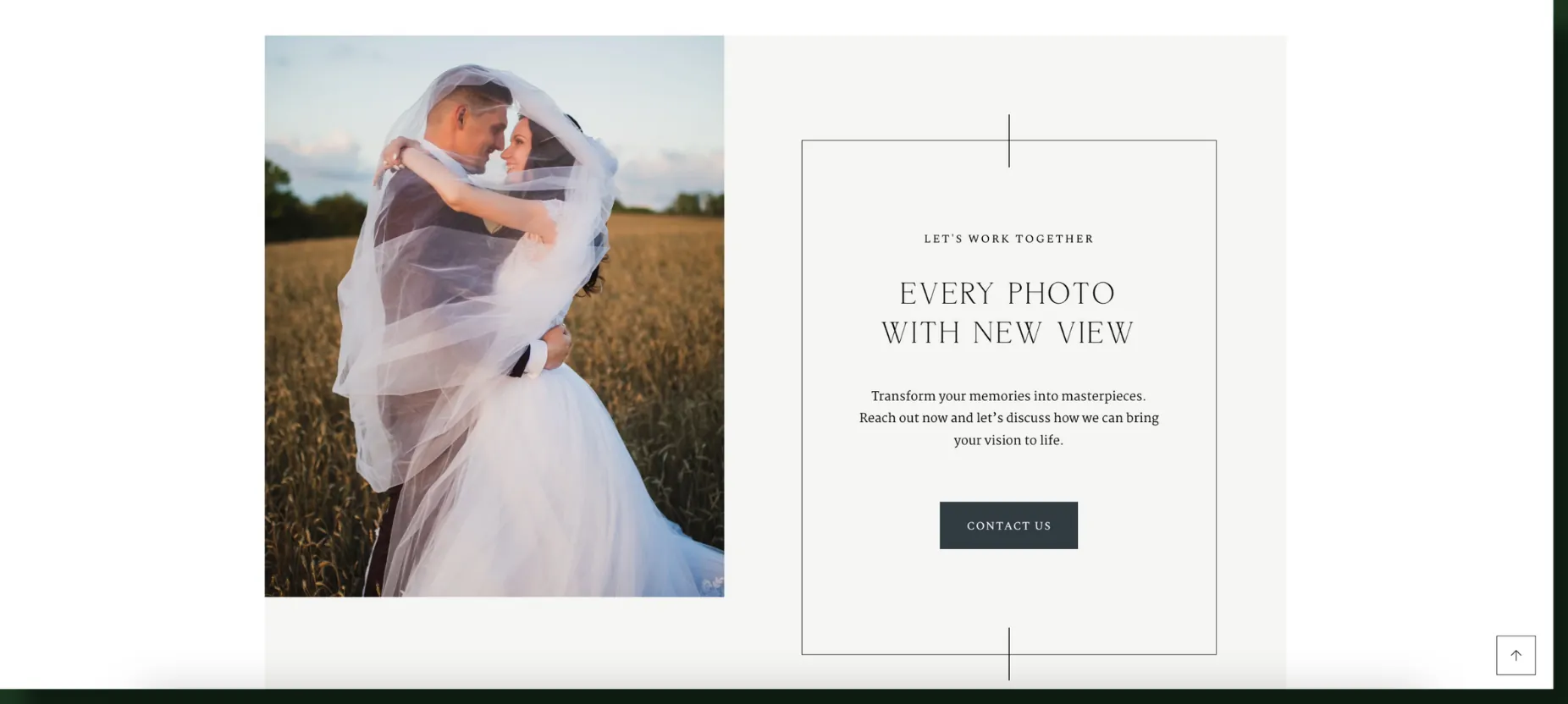 The Wed Works portfolio website, image 4