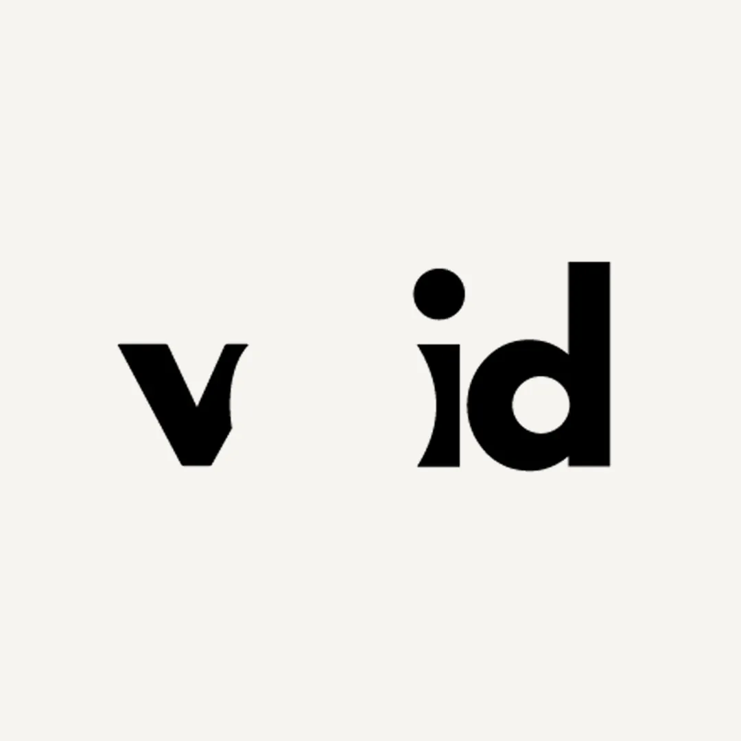 Void Studio portfolio website, image 1